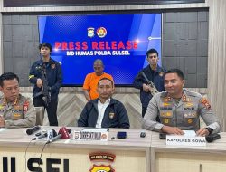 Pelaku Penembakan Staf Desa di Gowa Ditangkap di Balikpapan